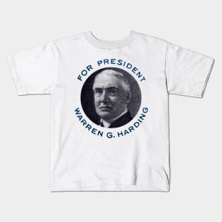 1920 Warren G. Harding for President Kids T-Shirt